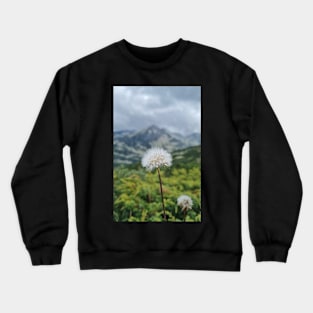 Mountain Dandelion Crewneck Sweatshirt